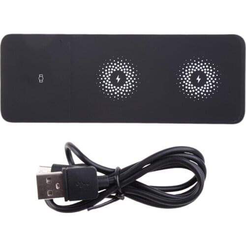 QC 3.0 Wireless Charger Stand for Sam-sung Phone Watch Earbuds Charge Dock Station