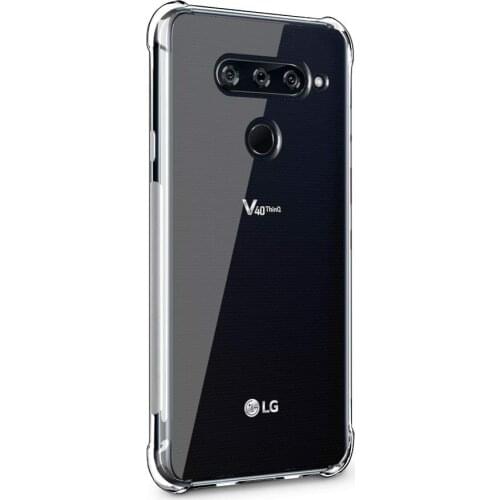 Crystal Case for LG V50s ThinQ V40 V60 Velvet V30 V35 V20 K30 2019 K20 Q52 K8 K10 2018 Soft Silicone Slim Clear TPU Back Cover
