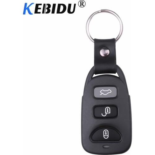 KEBIDU 433MHZ Buttons Garage Gate Door Remote Control 4 Key Auto Pair Copy Remote Garage Door Opener Remote Control Duplicator