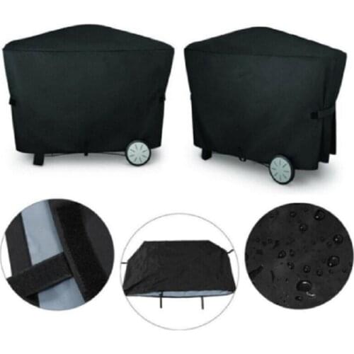BBQ Cover for Weber Q3000 Q2000, 112.4x64.1x95.6cm Dustproof Waterproof Outdoor Barbecue Cover Home Kithcen Supplies