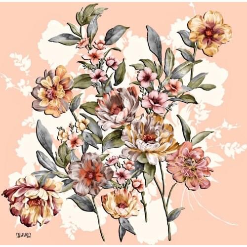 REYYAN SILK TEXTURED OYALIK WRITING PATTERN-16293-RENK-01