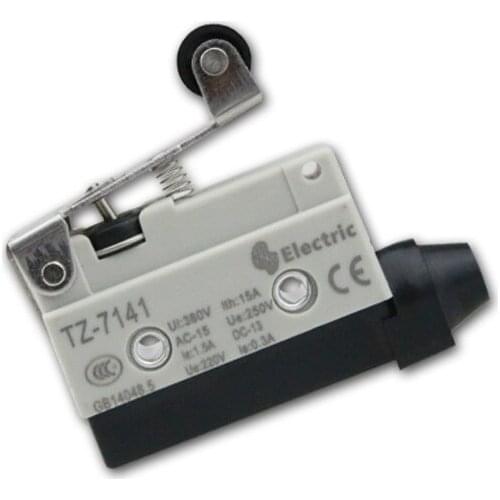 TZ-7141 Shutter Enclosed Limit Switch w 5cm Long Roller Lever Actuator