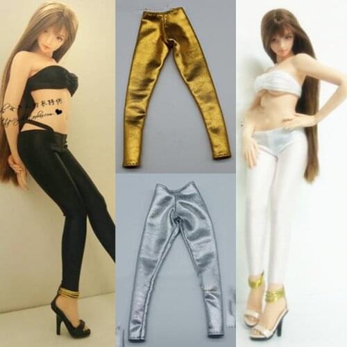 1/6 Female Action Figure Clothes Wrap Chest & Long Leggings Trousers Pant for 12" PH Action Figure Body DIY