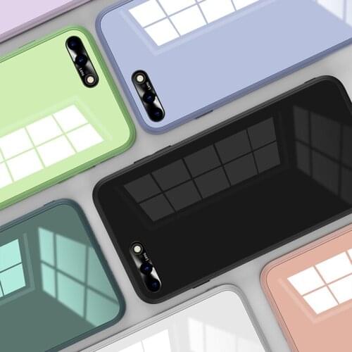 Straight Edge Design Phone Case for Iphone 11 12 Pro Mini Max X XR XS Max 8 7 Plus SE 2020 Tempered Glass Back Shell Coqeu Funda