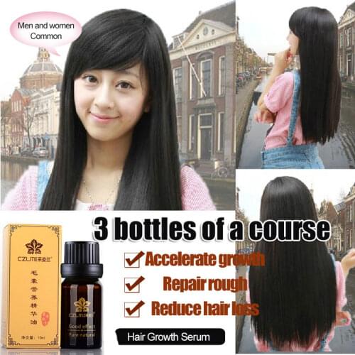 Okenys Hair Growth Essence Professional Salon Hairstyles Keratin Hair Care Styling Products Anti Hair Loss Dense Sunburst Hair