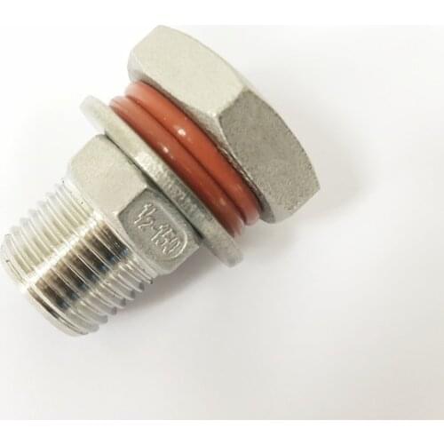 1/2" Homebrew Hardware kettle / barrel welded partitions, Beer Pot Fittings of the teapot adapter Stainless Steel304