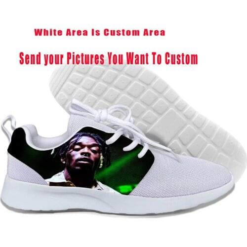 2019 Hot Cool Fashion Summer Handiness Casual Harajuku Shoes 3D Print For Man Woman Hip Hop Rap Music Rock Rapper Lil Uzi Vert