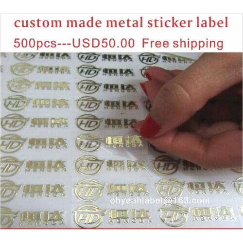 Custom name logo metal stickers,luxury self adhesive metal stickers for glasses bottle,embossed metal labels sticker for plastic
