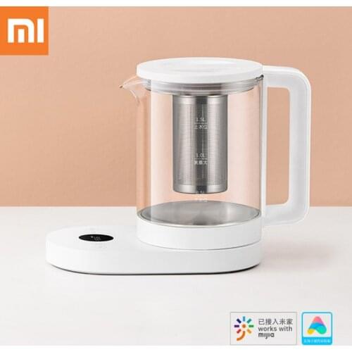 Xiaomi Mijia Multifunctional Smart Electric Skillet Kettle 1.5L 304 Stainless Steel Tea Leak Health Pot Work with Mi Home APP