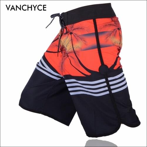VANCHYCE Mens Shorts Beach Men Bermuda Short Quick Dry Silver Board Shorts Swimwear Men Masculino Star Shorts