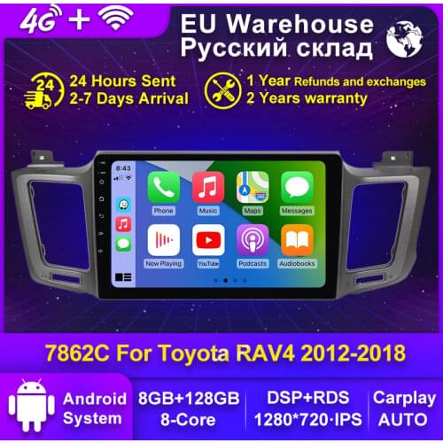 NaviFly 7862 Android All In One Car Intelligent System Radio Multimedia Video Player For Toyota RAV4 4 XA40 5 XA50 2012 - 2018