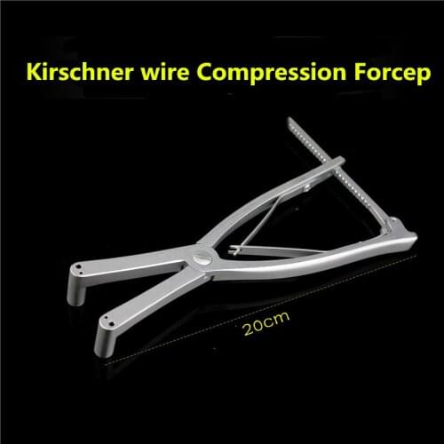 Orthopedic instrument medical Kirschner wire compression forceps bone traction needle reduction Plier ankle joint parallel close