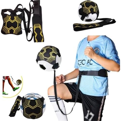 Adjustable Soccer Training Equipment Ball Practice Aid Control Skills Football Accessories Kickerball Sports Assistance Trainer