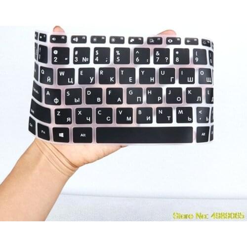 Russian/Spanish Silicone Keyboard Cover for Xiaomi Mi Notebook Air 12.5 13.3 Pro 15.6 Sticker Protector Guard Protective Film