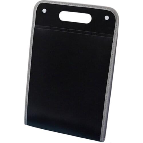 Handheld 13 Pockets Vertical File Folder Accordion File w/ 2 Buckle Expandable Document Organizer for Home School Office T3LB