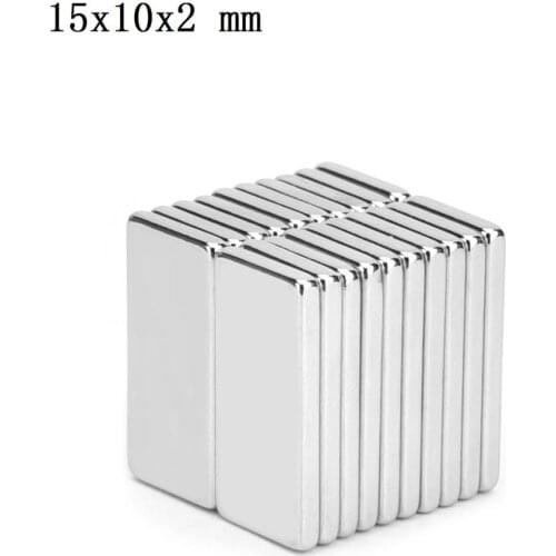 10-50PCS (code:15102) Bulk Sheet Neodymium Magnetic Strong NdFeB Magnets Block Rare Earth Magnet