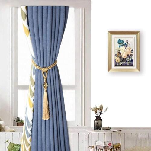 BEL AVENIR 2PCS Tassel Curtain Tieback Curtain Decorative Polyester Accessory Tassel Holder Home Decor