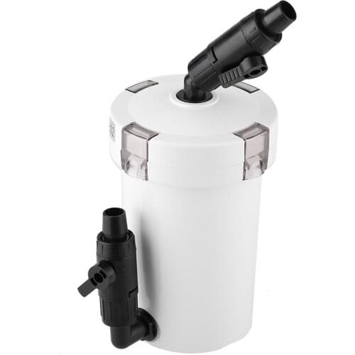Aquarium Fish Tank External Canister Filter with Pump Table Mute Filters Bucket Fish Aquatic Pet Supplies