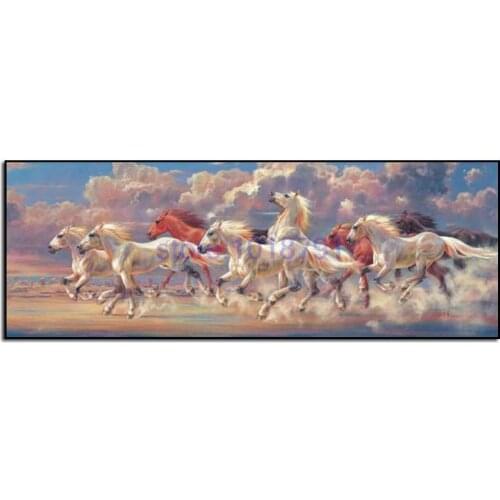 DIY diamond painting Animals horse Square diamond cross stitch full drill needlework painting diamond embroidery