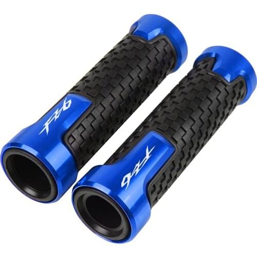 New Hot 7/8"22mm CNC Aluminum Handlebar Grips Handle Ends Handle Grips Accessorie Scooter Hand Bar Grips For YAMAHA FZ6