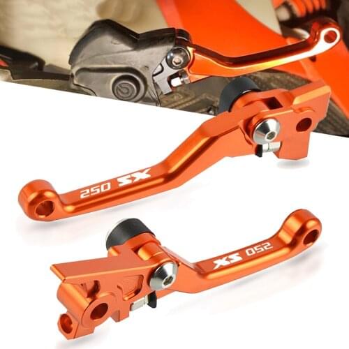 Dirt bike CNC Aluminum Motocycle Levers Motocross Pit Bike Pivot Brake Clutch Lever For 250SX 250 SX 2006-2013 2007 2008