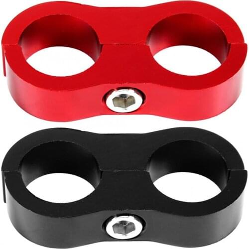 AN10 Oil Fuel Water Hose Tube Separator Divider Auto Accessory Aluminum Alloy Tube Separator Car Accessories