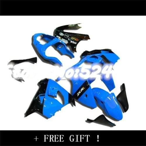 B Hot Sales,ZX-9R Fairings parts for KAWASAKI Ninja ZX-9R 98-99 ZX 9R 1998-1999 ZX9R ZX9R Silver Flame in Blue ABS Fairing Kit