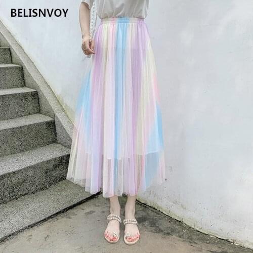Женские плиссированные юбки BELISNVOY China At AliExpress