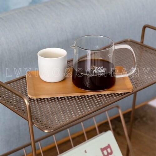 Kalita Jug Server Glass Coffeemaker Teapot without Lid Heat-resistant Glass 400/500 ML Mug