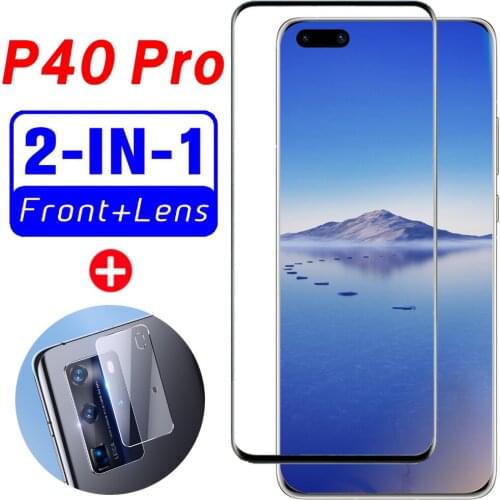 For huawei p40pro case with camera lens p40 pro plus P 40 pro+ 40pro protective phone cases cover hauwei p40procase fundas 2in1