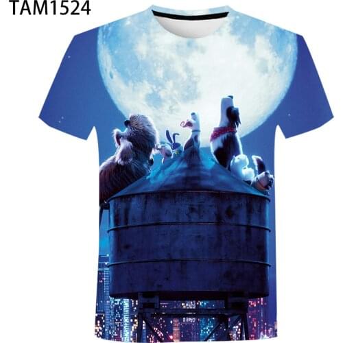 Gemini man new cotton t-shirt mens round neck short sleeve Pullover fashion classic 3D printing youth student casual coat