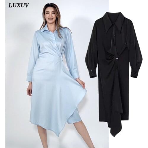 Деловые летние платья LUXUV China At AliExpress