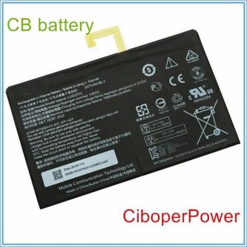 Original quality L14D2P31 For Tab 2 A7600-F A10-70F Tab2 A10-70 A10-70L Battery l14d2p31