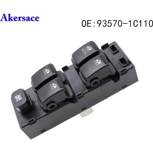 93570-1C110 Electric Power Master Window Switch for Hyundai Getz 2003-2010 for Hyundai Matrix 2006-2011 Window Switch 935701C110