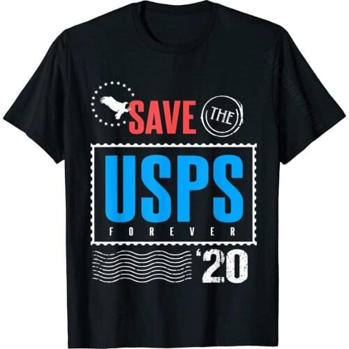 Postal Worker Gifts Save Americas Post Office Postal Service T-Shirt Tshirts Plain Cosie Cotton Man T Shirt Normal