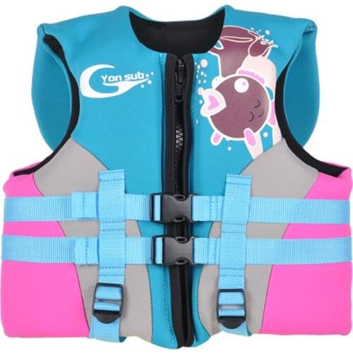 Child Kids Life Vest Jacket Flotation Classic Begin to Swim UPF 50 Swimsuit Swimwear Beachwear Neoprene EPE Buoyancy