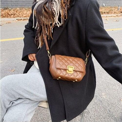 Luxury Handbags Women Messenger Bags Designer Female Totes Small Leather Ladies Chain Bag Diamond lattice Shoulder Bag