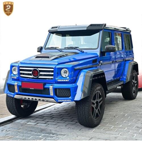 G class carbon finber roof spoiler for MB w463 G63 G65 G500 barbus styles carbon front & rear spoiler body kits car styling 2018