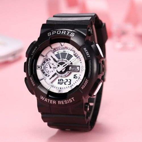 UTHAI CE50 Fashion Ins Wind Middle School Students Male And Female Couples Sports And Leisure Simple Electronic Waterproof Watch