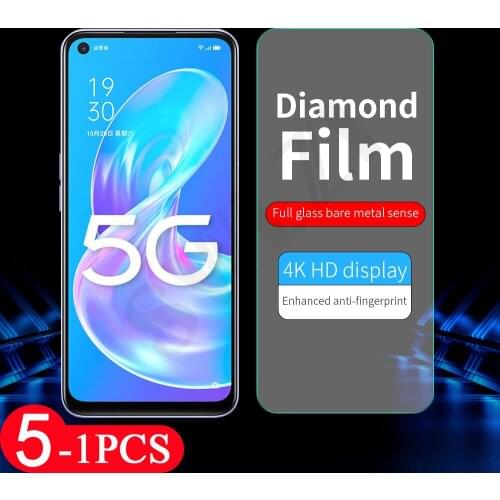 5-1Pcs for OPPO Reno 5 lite 5F 5Z 5K 4 SE 4Z 4F 3 pro plus 5G 2 2Z 2F Z 10X ZOOM screen protector tempered glass protective Flim