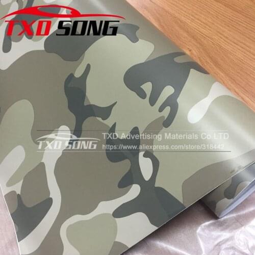 10/20/30/40/50/60X152CM Desert Camouflage Vinyl sticker for car wrapping film Desert camouflage car wrap film by free shipping