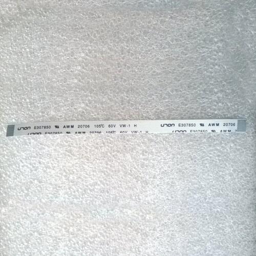 12pin Ribbon cable - E307850 AWM 20706 105C 60V VW-1 Flexible FFC cable ( 12p*120*0.5 - A )