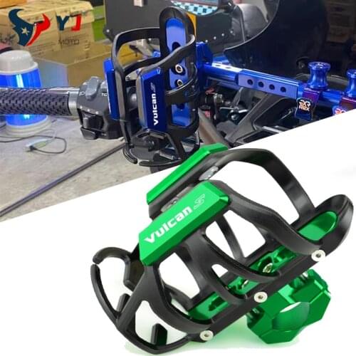 For KAWASAKI Vulcan S 650 650cc VN650 2015-2021 2020 Newest CNC Aluminum Water Bottle Holder Motorcycle Ccessories Bottle Cage
