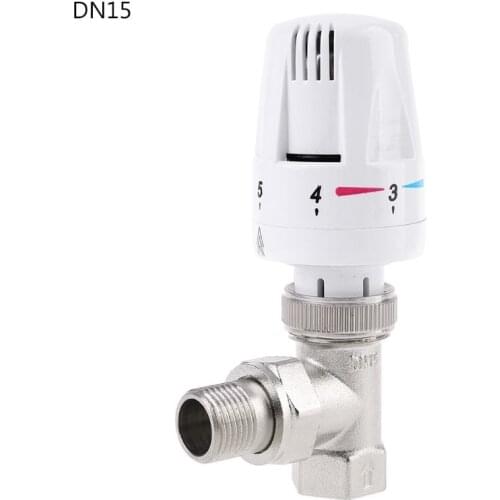 Automatic Thermostat Temperature Control Valve Thermostatic Radiator Valve Angle Floor Heating Special Valve Copper DN15 K0AA