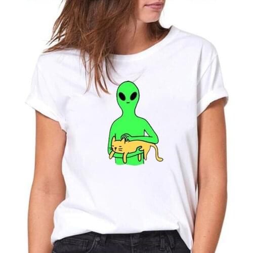 Funny Cartoon Print T Shirt Women Tops Short Sleeve Harajuku Shirt Fashion Tshirt Summer Casual Tee Shirt Femme Camiseta Mujer