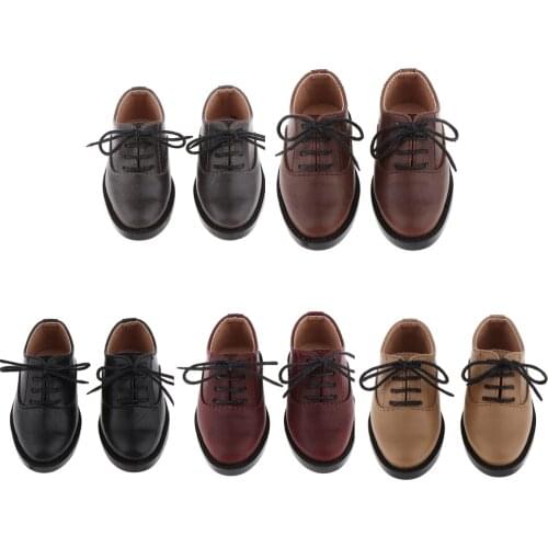 For AOD DOD BJD MSD Dollfie 1/3 Man Boy Leather PU Shoes Dress Shoes