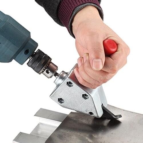 Iron Metal Cut Nibble Cutting Sheet Nibbler Saw Cutter Tool Attachment For Electric Drill Power Tool Accessories Dropshipping