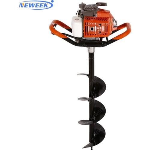 NEWEEK soil portable earth drilling machine gasoline earth auger malaysia