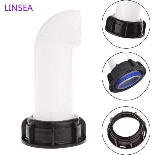 Thread IBC Tank Adapter Extension Drain Spout Hose IBC Water Tank Nozzle Tap Cap Valve Fitting For Home Garden Water Connectors