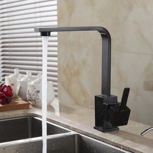 Luxury Oil Rubbed Bronze Single Handle Swivel Kitchen Bathroom Sink Basin Faucet Mixer Taps ahg006